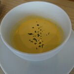 123051913 - カボチャの冷製スープ