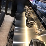 焼肉ぎゅうぎゅう - おひとり様用カウンター席