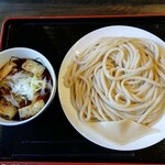 自家製うどん うどきち - 肉汁うどん ウルトラもち麺 大盛（￥1,080）