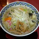 めん屋武蔵 - 塩タンメン 820円
