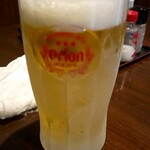 Shouwa Izakaya Hokuzan Shokudou - オリオンビール