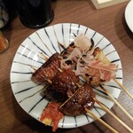 焼きとん 丸天 - もつ焼き3