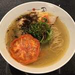 Japanese Soba Noodles 蔦 - 「塩Soba」1300円＋「ローストトマト」300円