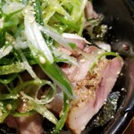 ラーメン巌哲 - ネギ豚丼