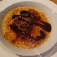 キハチ 青山本店 - フォアグラのソテーと栗のブリュレ