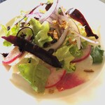 Pecorino - 自家栽培新鮮野菜ののサラダ