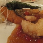 ホライズンベイ・レストラン - サーモンのグリル