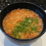 すし廻鮮 うお亭 - サービスの汁物