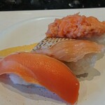 すし廻鮮 うお亭 - サーモンづくし