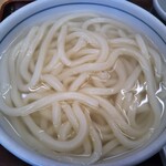 釜揚げうどん岡じま - 釜揚げうどん 330円(税込)(2020年1月2日撮影)