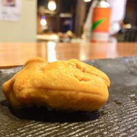 秀徳 2号店 - ランチコース 一番上の8,500円：ムラサキウニ