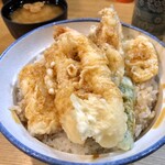 はちまき - 天丼¥1000(税込み)