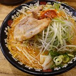 元祖三河味噌ラーメン おかざき商店 - ネギ味噌ラーメン