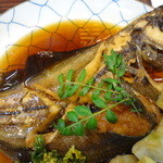 美よし野寿司 - 赤鰈煮付け