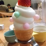 太閤うどん - ソフトクリーム