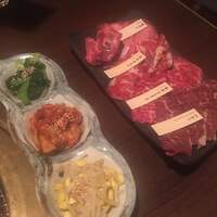 和牛焼肉 土古里 上野バンブーガーデン店 - 前菜、焼肉