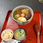 蕎麦処 一休 - 地鶏南蛮そば￥1250(H30.12.18撮影)