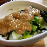 やきとん千登利 - 葱ぬた。