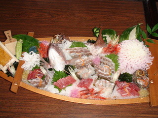 ゆうすげ - お刺身盛り合わせもご予算に応じて承ります