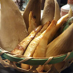 和旬菜と地酒　よし都みやこの　離れ - 焼き竹の子