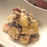 和旬菜と地酒　よし都みやこの　離れ - 三色ポテトサラダ