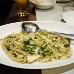 ビストロ - 日替わりパスタ（若竹と青のり）