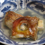 松川 - 焼グジの骨出汁蒸し　(2012/03)