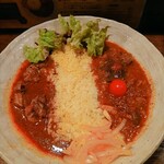 SPICY CURRY 魯珈 - 選べる２種カレー（ラム・限定50倍ビーフ野菜カレー）