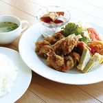 デポー - 料理写真:特盛唐揚げランチ