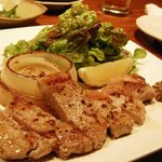 Teppanya Enishi - キングポークのステーキ