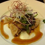 中国麺飯 勇 - ＊ある日の料理　柏幻霜ポークしゃぶしゃぶ