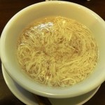 中国麺飯 勇 - 絹豆腐千切りスープ