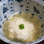 松川 - 胡麻豆腐と湯葉　(2012/03)