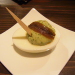 ルシュルシュル - ゆでたまごとアンチョビ