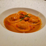 Acquerello - ロブスターのラビオリ?