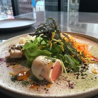 米沢牛上杉 銀座本店 - 週替わりランチ（税込み１９８０円）の前菜