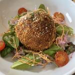 シフォン&カフェ フランクス - 爆弾メンチ