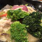 饗 くろ喜 - 2種のブロッコリー