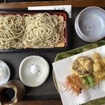 手打ち蕎麦 相生坊 - 天せいろ2200円