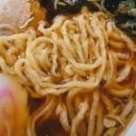 Asahiya Shokudou - 麺アップ