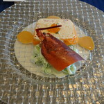 ラ・リビエール - 帆立とオマール海老のテリーヌ