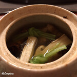 御料理 寺沢 - 岩手県産松茸の土瓶蒸し