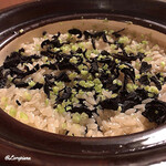 御料理 寺沢 - 香茸の炊込みごはん
