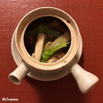御料理 寺沢 - 岩手県産松茸の土瓶蒸し