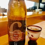 玄海鮨 - 今回も お酒を持ち込ませて頂きました 新政 ＮＯ,６ R-type 純米生原酒 2018 