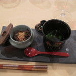 トゥ・ラ・ジョア - 赤米の椀蒸御飯