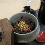 トゥ・ラ・ジョア - 赤米の椀蒸御飯