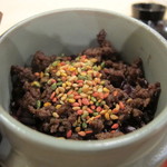 トゥ・ラ・ジョア - 赤米の椀蒸御飯