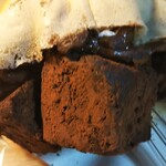 スイーツ ねこじ あらい道の駅店 - ガトーショコラクレープ。