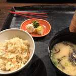 加賀屋別邸 松乃碧 - カニご飯と岩海苔粕汁